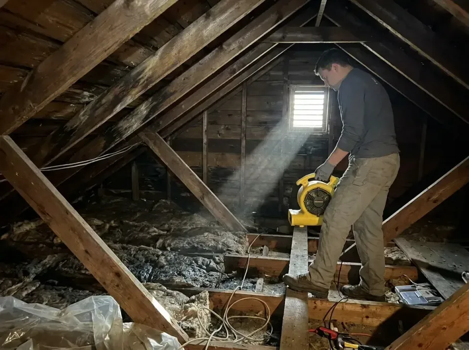 attic-water-damage-drying-proc-007 — frequently asked questions, Emergency Water Extraction & 24/7 Flood Response in Black C…